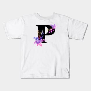 Capital letter P Kids T-Shirt